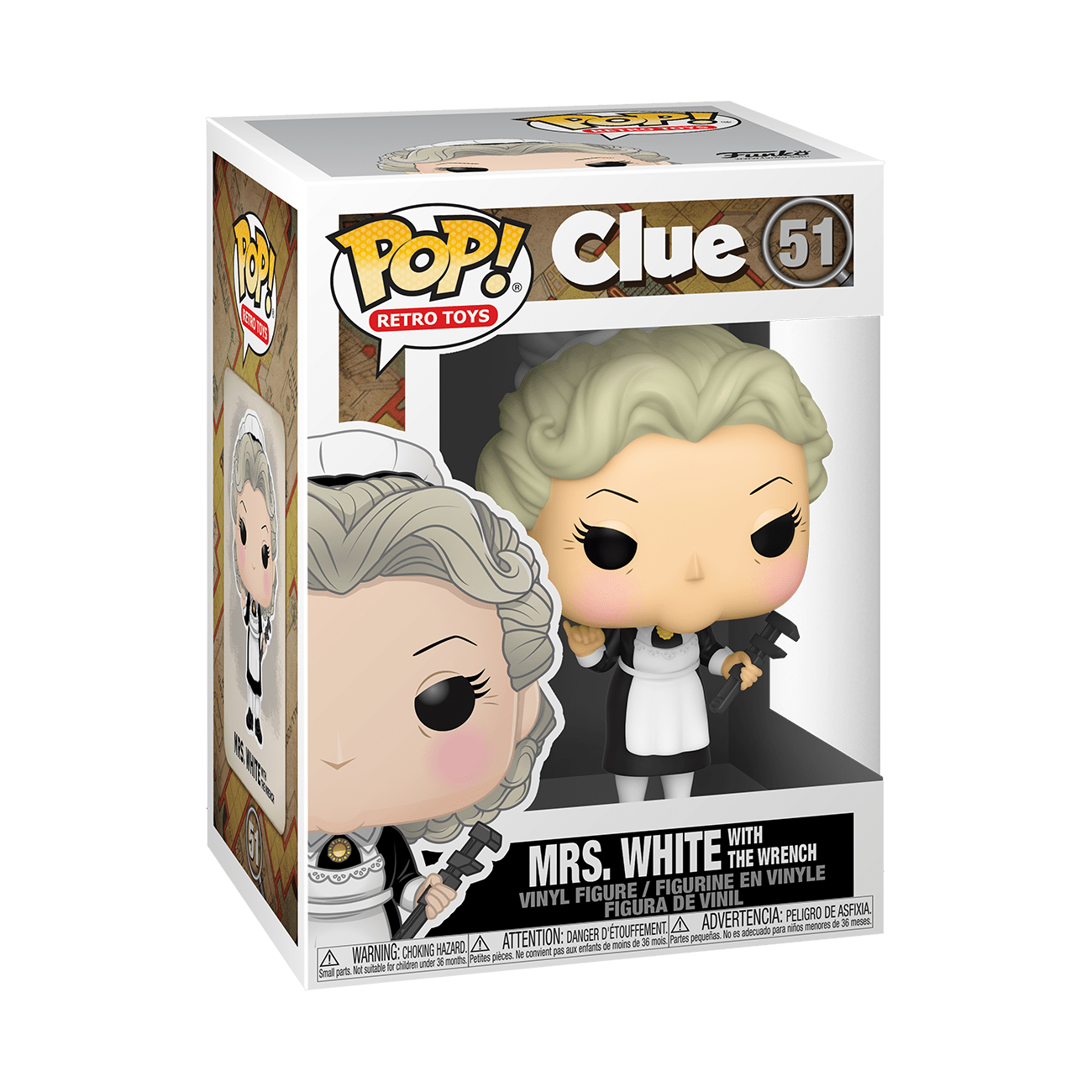 POP! Retro Toys: Hasbro - Mrs. White with the Wrench