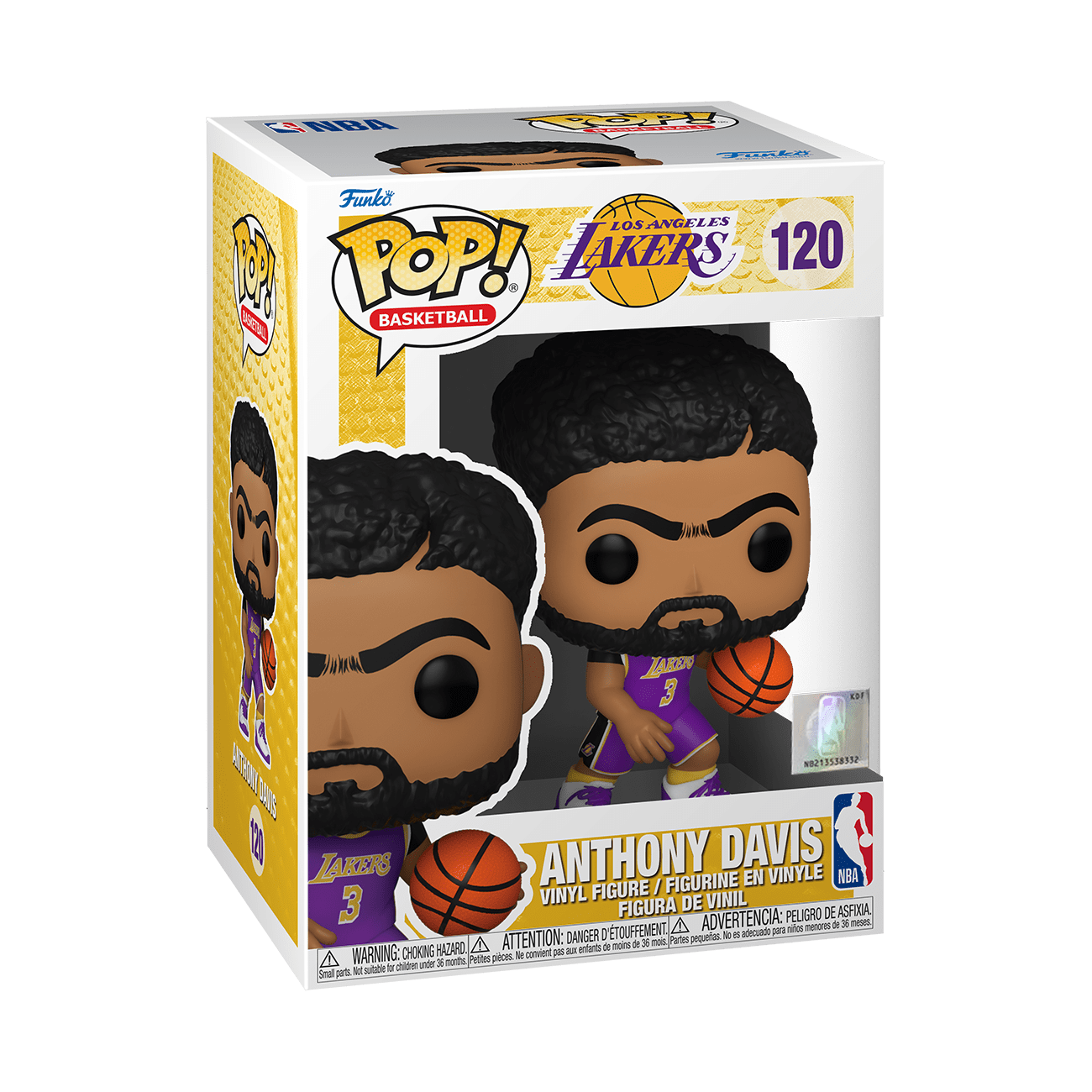 POP! NBA: Lakers - Anthony Davis (Purple Jersey)