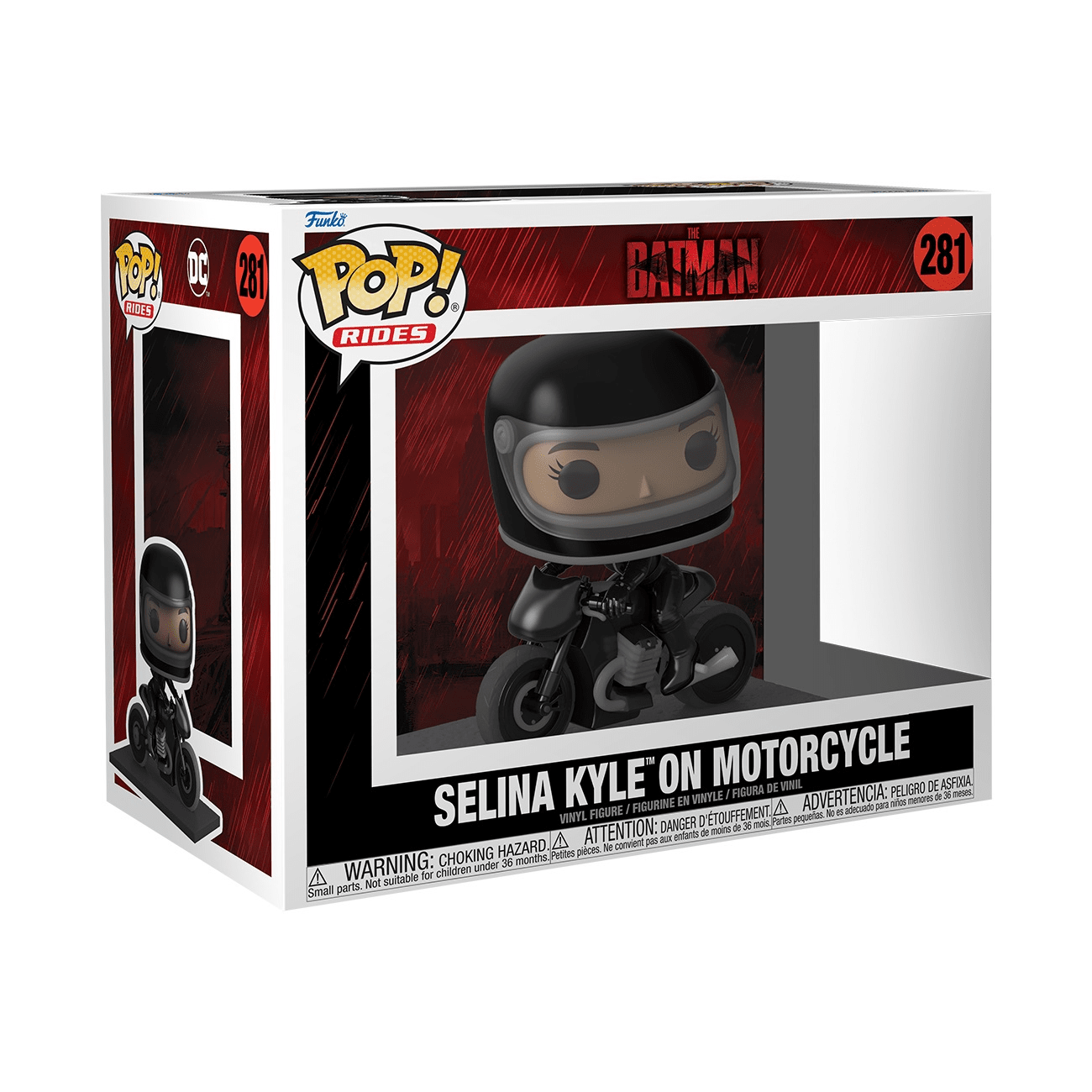 POP! Ride DLX: The Batman - Selina Kyle & Motorcycle