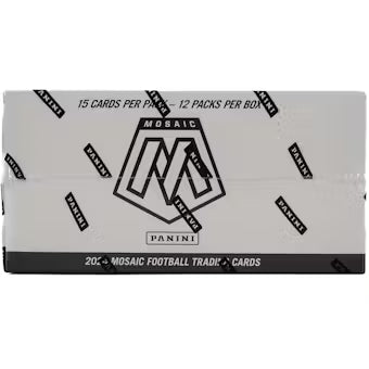 2024 Panini Mosaic Football Jumbo Value 12-Pack Box