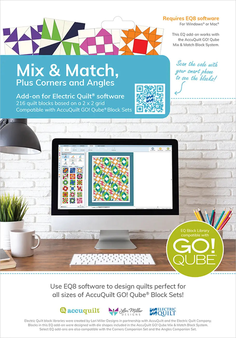 AccuQuilt Mix & Match, Plus Corners and Angles