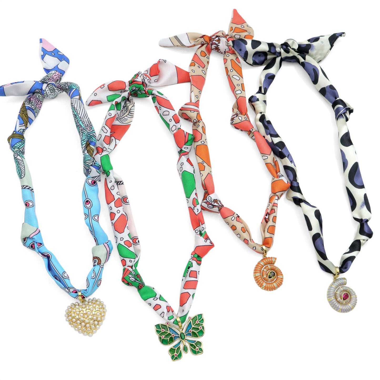 MIXED Detachable Center Pendant for Scarf & charm bar necklace, EFC-2