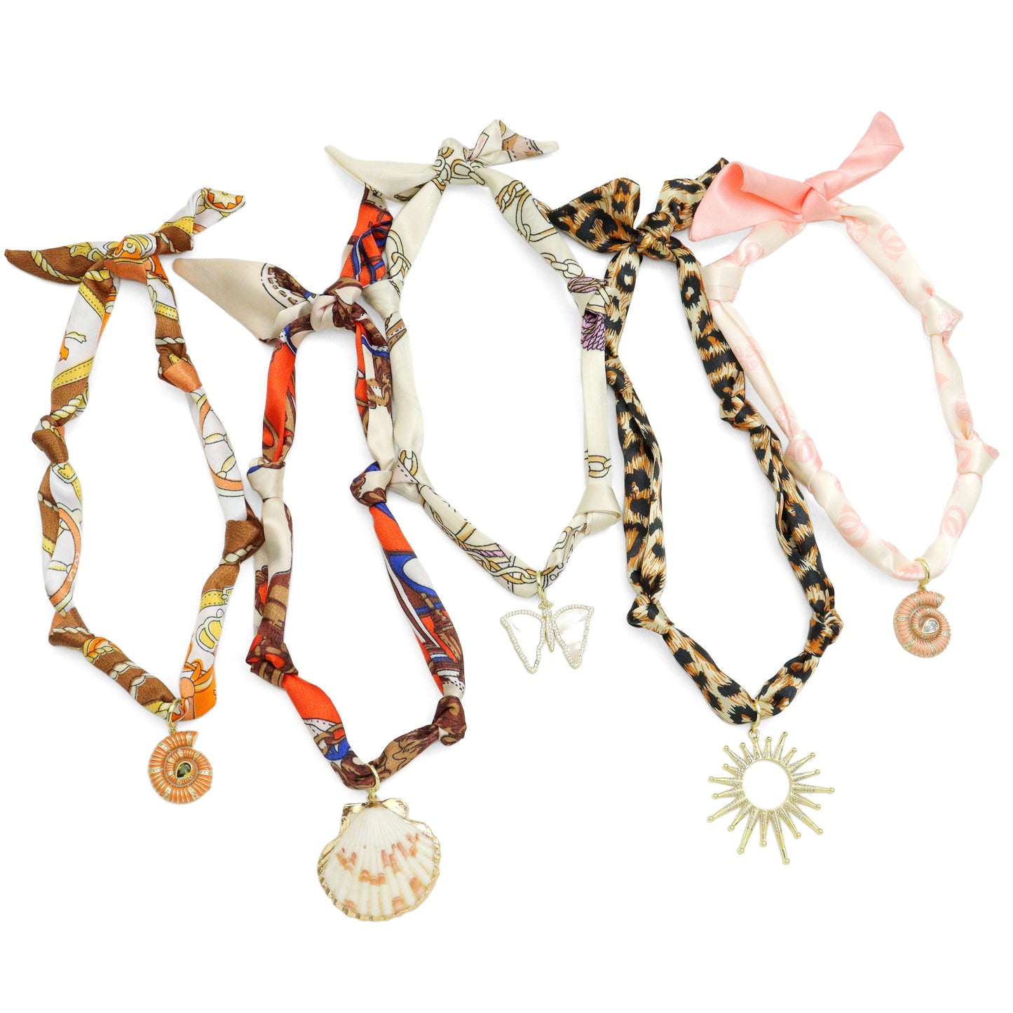 MIXED Detachable Center Pendant for Scarf & charm bar necklace, EFC-3
