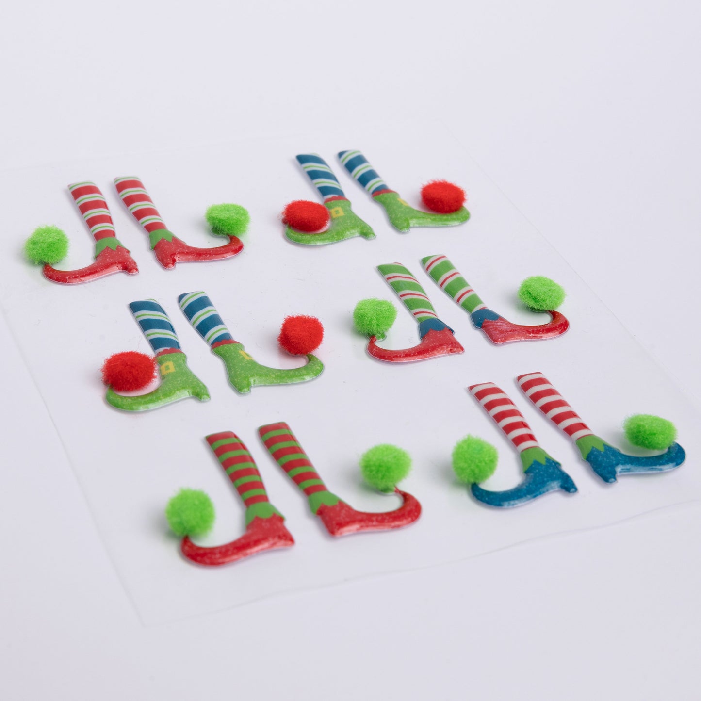 Paper Crafts Everett Rd. By Cathe Holden Cheeky Elves Pom Pom Christmas Stickers Pack