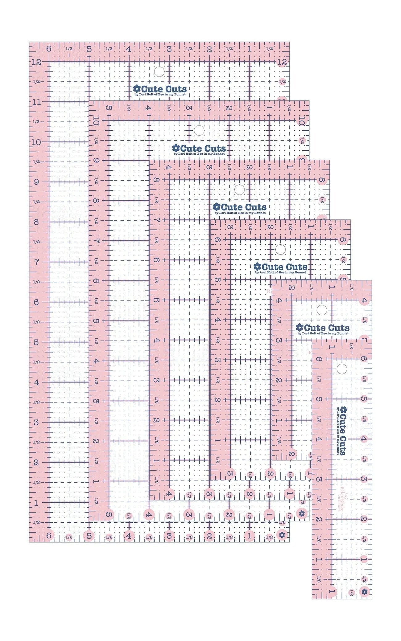Lori Holt Rectangular Ruler Pack