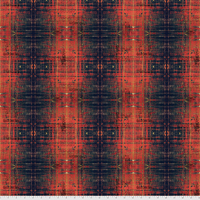 Rust Saint Concerto Abandoned 44"/45" Cotton Fabric Per Yard