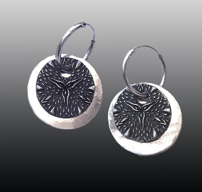 Sterling Silver Hoop Earrings 25mm