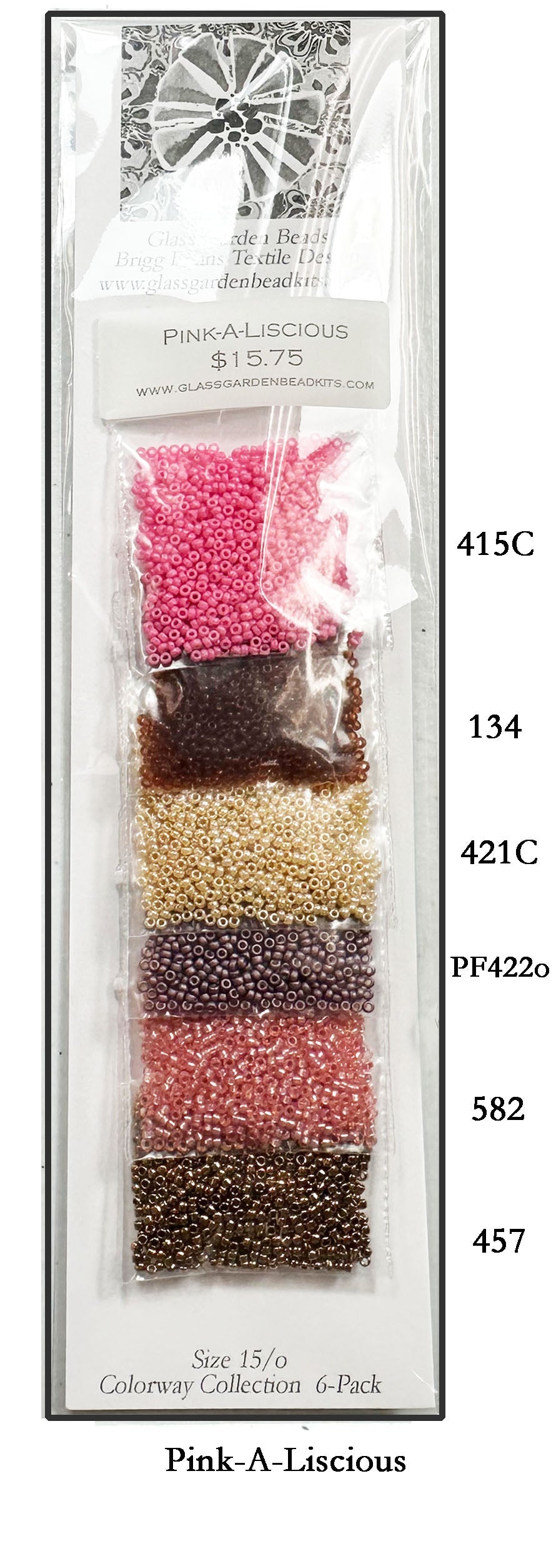 15o Seed Bead Colorway Packets