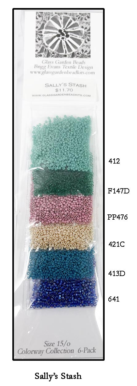 15o Seed Bead Colorway Packets