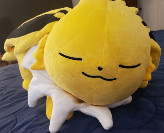 Pokemon Center Jolteon Sleeper Plush Eeveelutions Plush Rare Authentic
