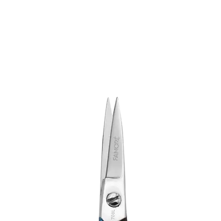4" Large Ring Left Handed Fine Point Straight Scissors