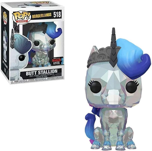 Funko Pop! Borderlands Butt Stallion 518 NYCC Shared Sticker Exclusive
