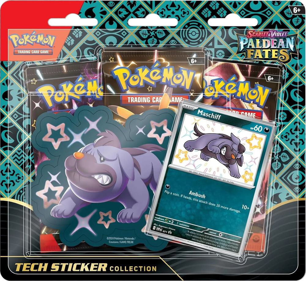 Paldean Fates Tech Sticker Collection