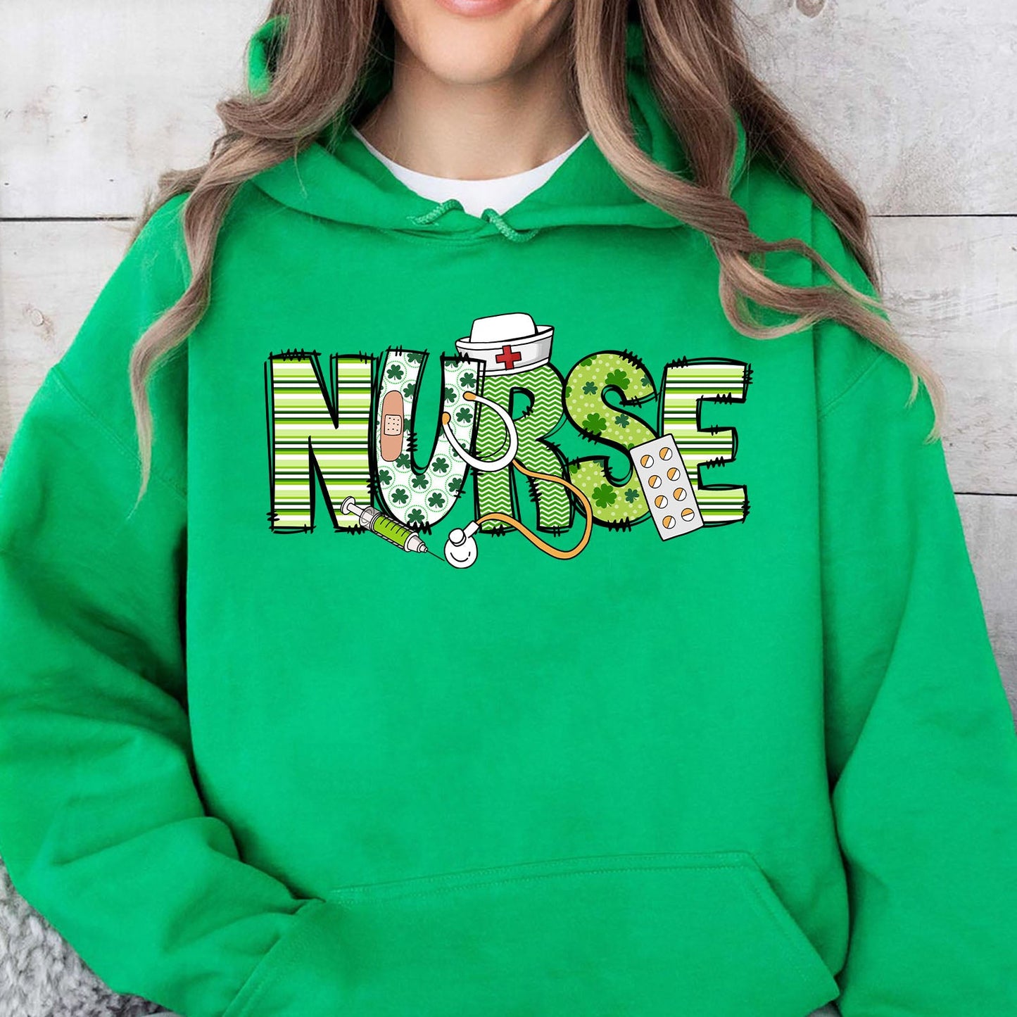 Patricks Day Nurse Tee, St Patrick's Day Shirt, St. Patrick's Day Sweater, Lucky Irish Women Shirt Dark 681872
