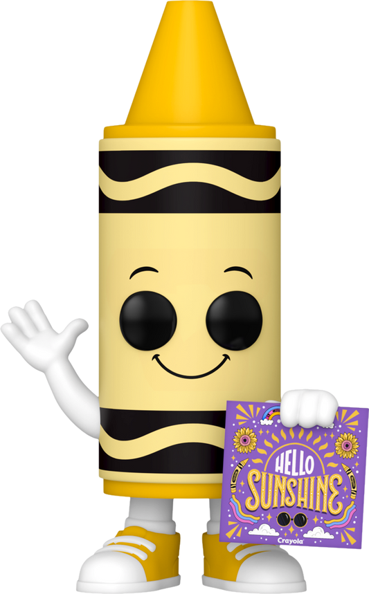 POP! Ad Icon: Crayola - Yellow Crayon (Kindness)