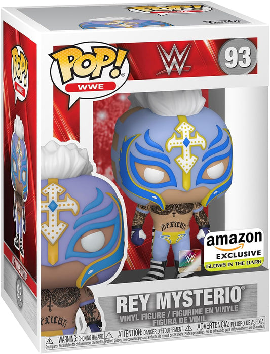 POP! WWE: Rey Mysterio, Glow in The Dark, Amazon Exclusive