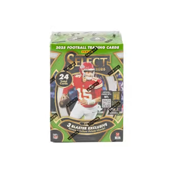 2025 Panini Select Football Blaster Box (Green & Yellow Prizms!)