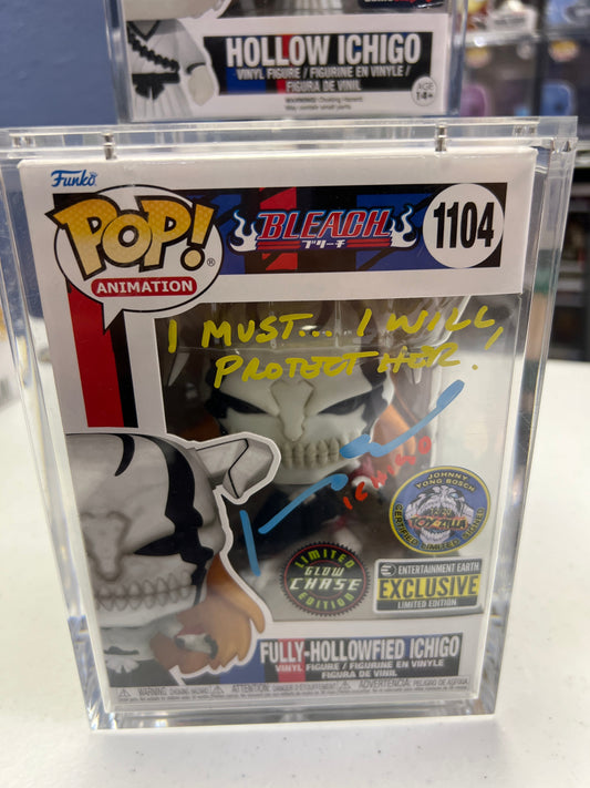 POP! Anime: Bleach - Fully Hollowfield Ichigo Chase #1104 Signed