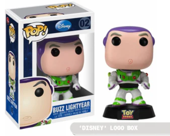 Funko Pop! Disney Toy Story Buzz Lightyear #02 Figure (Vaulted) (Bue Box)