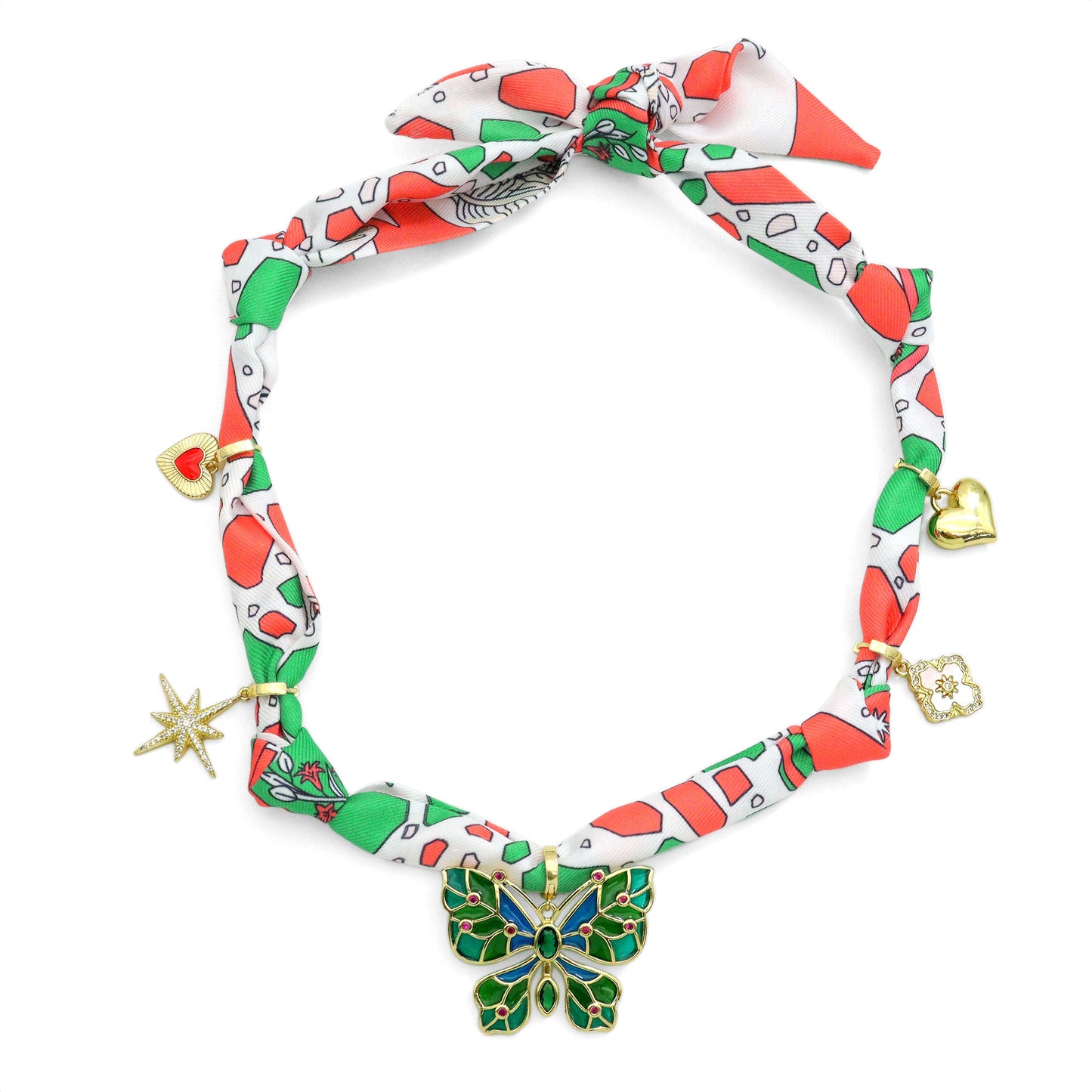 MIXED Detachable Center Pendant for Scarf & charm bar necklace, EFC-2
