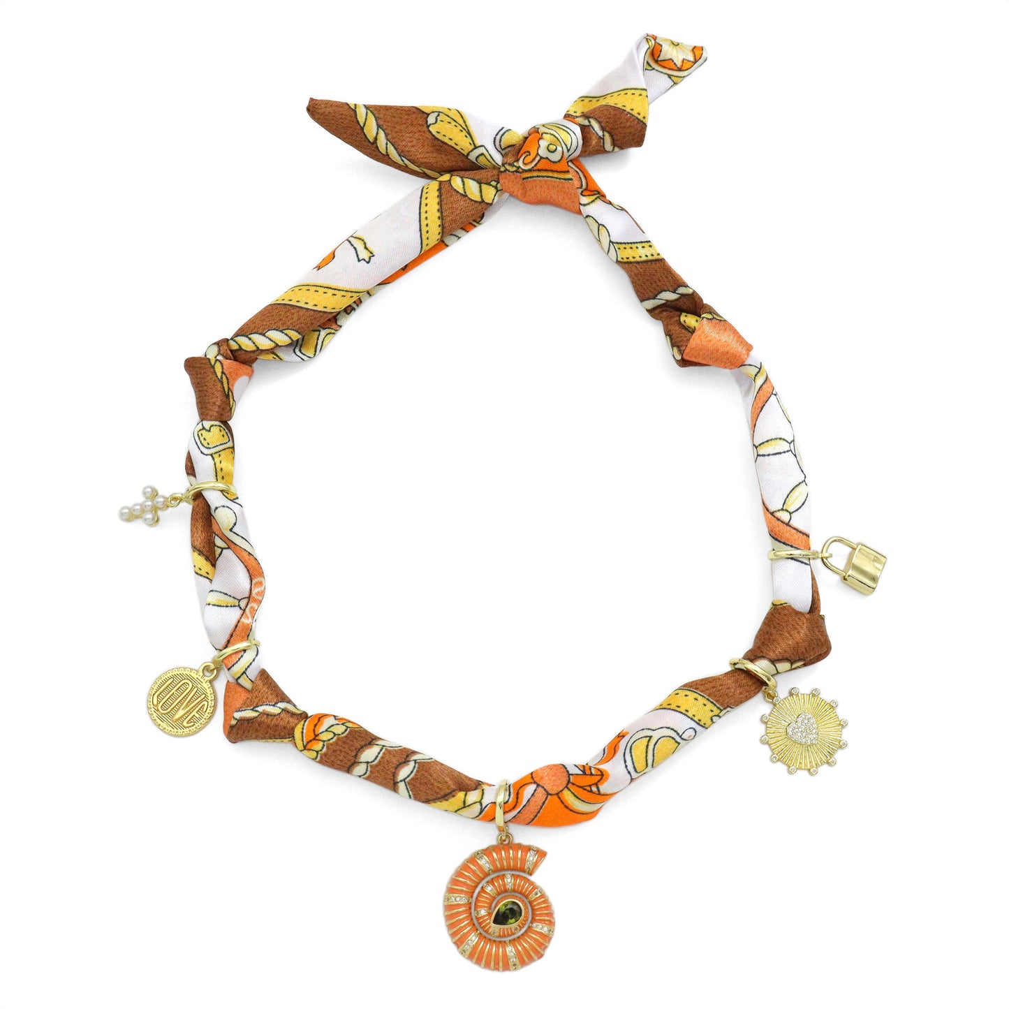 MIXED Detachable Center Pendant for Scarf & charm bar necklace, EFC-2