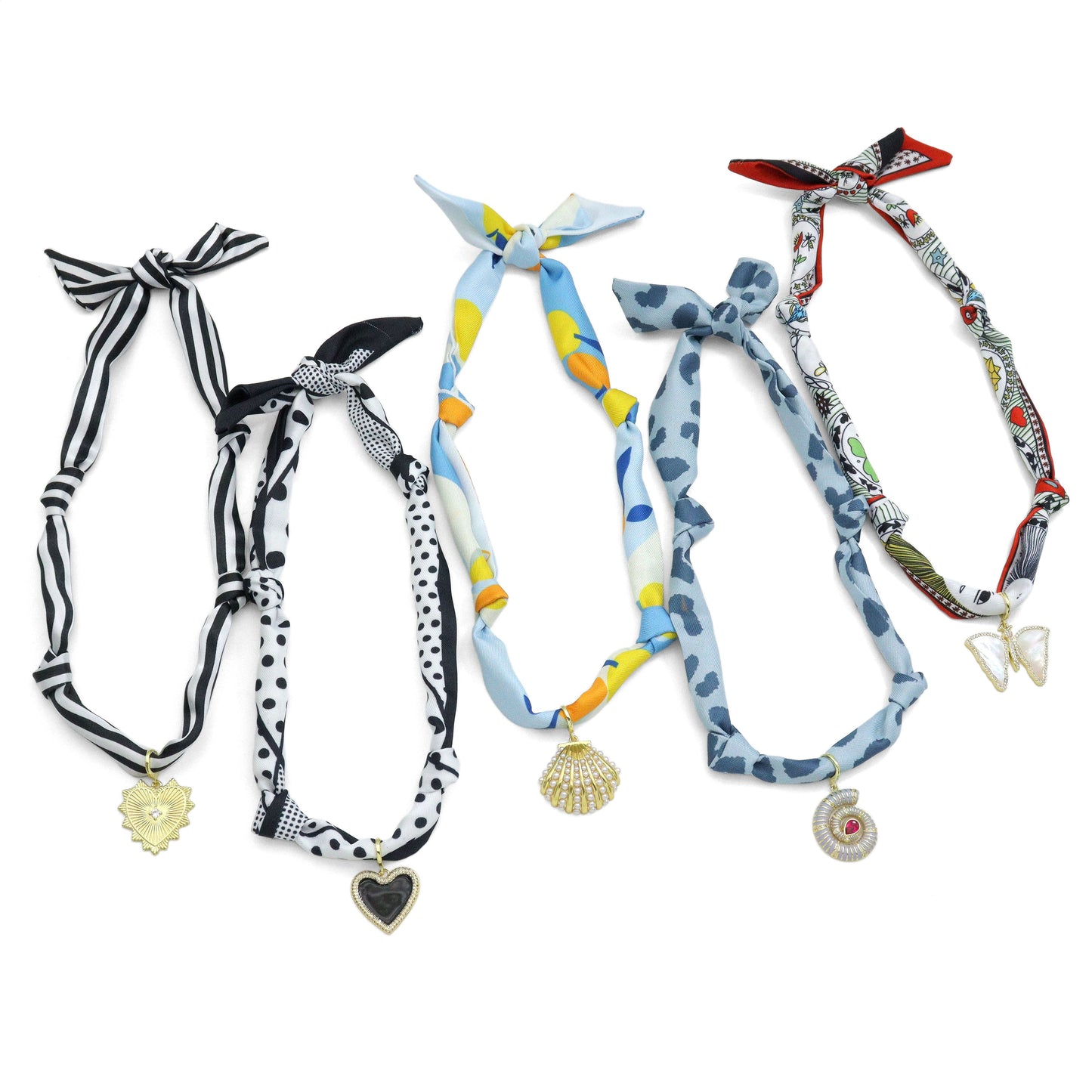 MIXED Detachable Center Pendant for Scarf & charm bar necklace, EFC-3