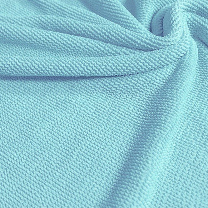 Popcorn Polyester Spandex Jacquard Fabric | Blue Moon Fabrics