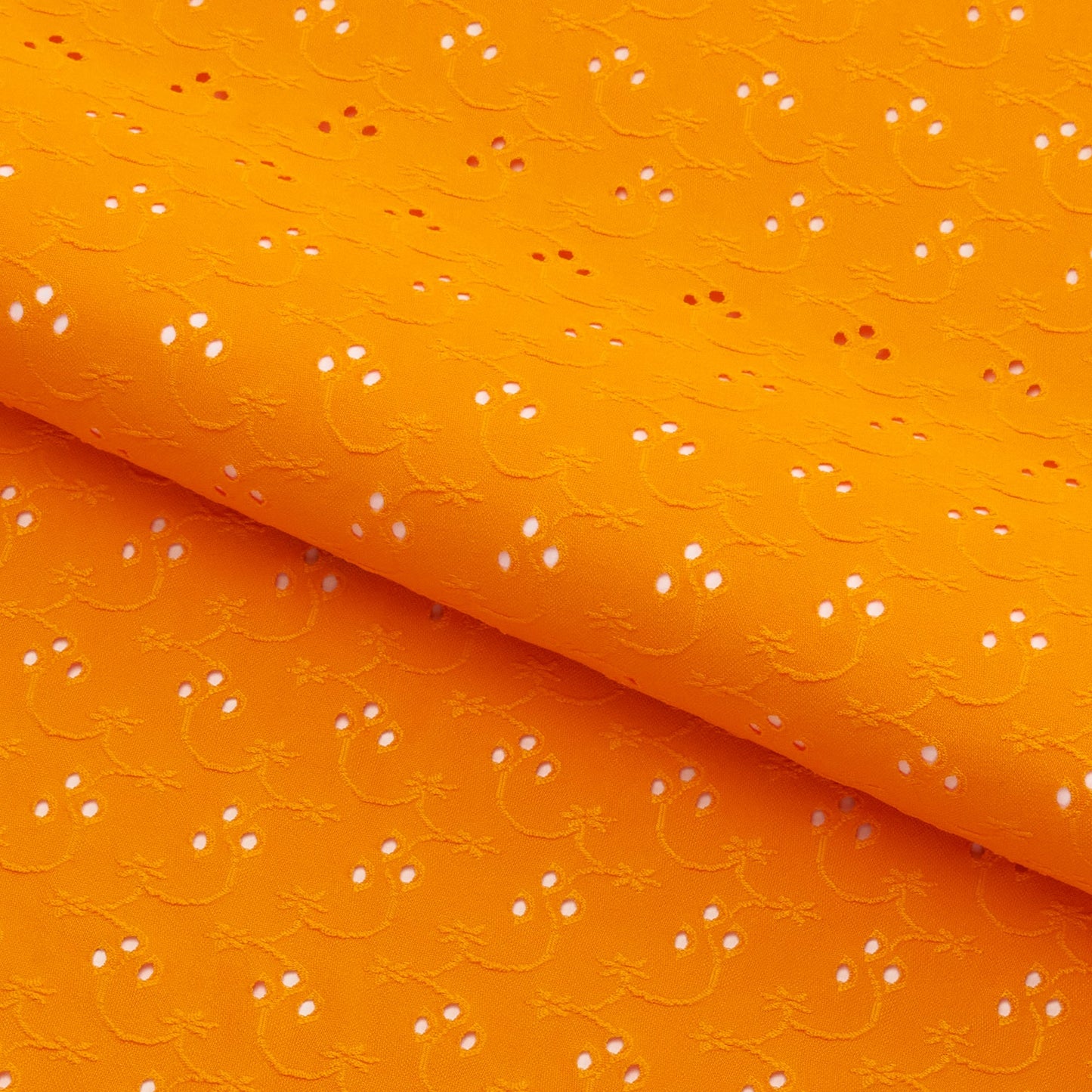 Eyelet Polyester Spandex Jacquard Fabric | Blue Moon Fabrics