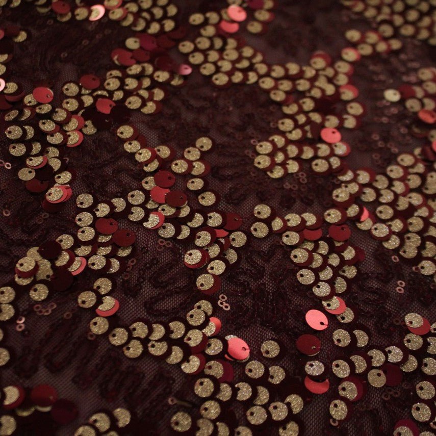 Fame Stretch Mesh Sequin Fabric | Blue Moon Fabrics