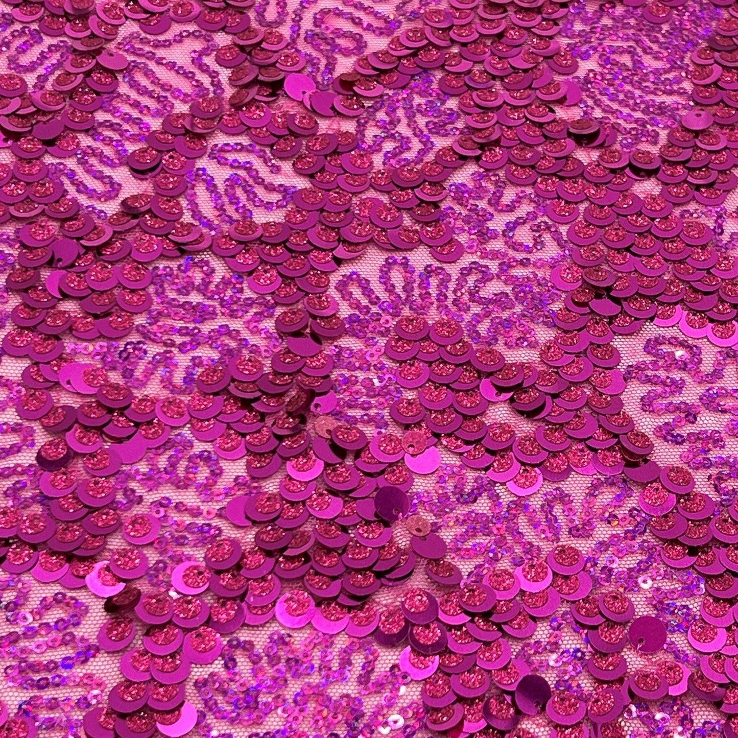 Fame Stretch Mesh Sequin Fabric | Blue Moon Fabrics