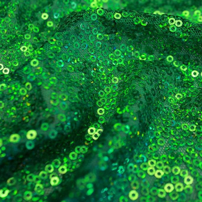 Flirt Stretch Mesh Sequin Fabric | Blue Moon Fabrics