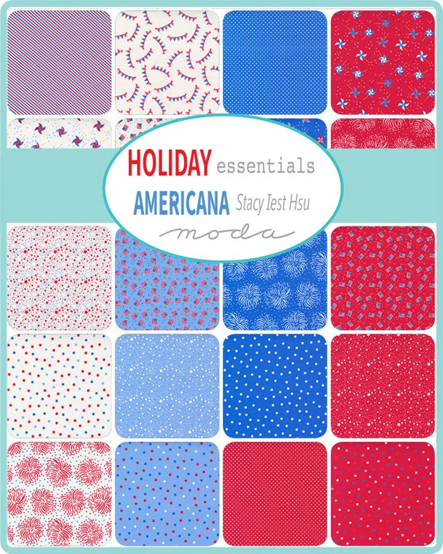Holiday Americana Layer Cake