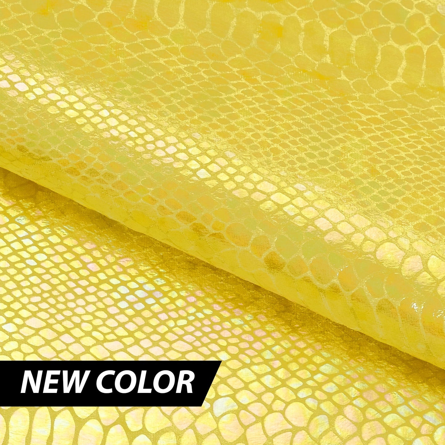 Illusion Anaconda Foil Printed Stretch Velvet Fabric | Blue Moon Fabrics