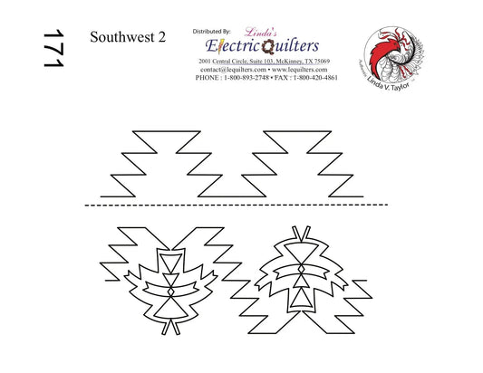 171 Southwest 2 Pantograph by Linda V. Taylor