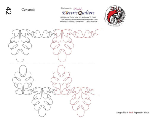 042 Coxcomb Pantograph by Linda V. Taylor