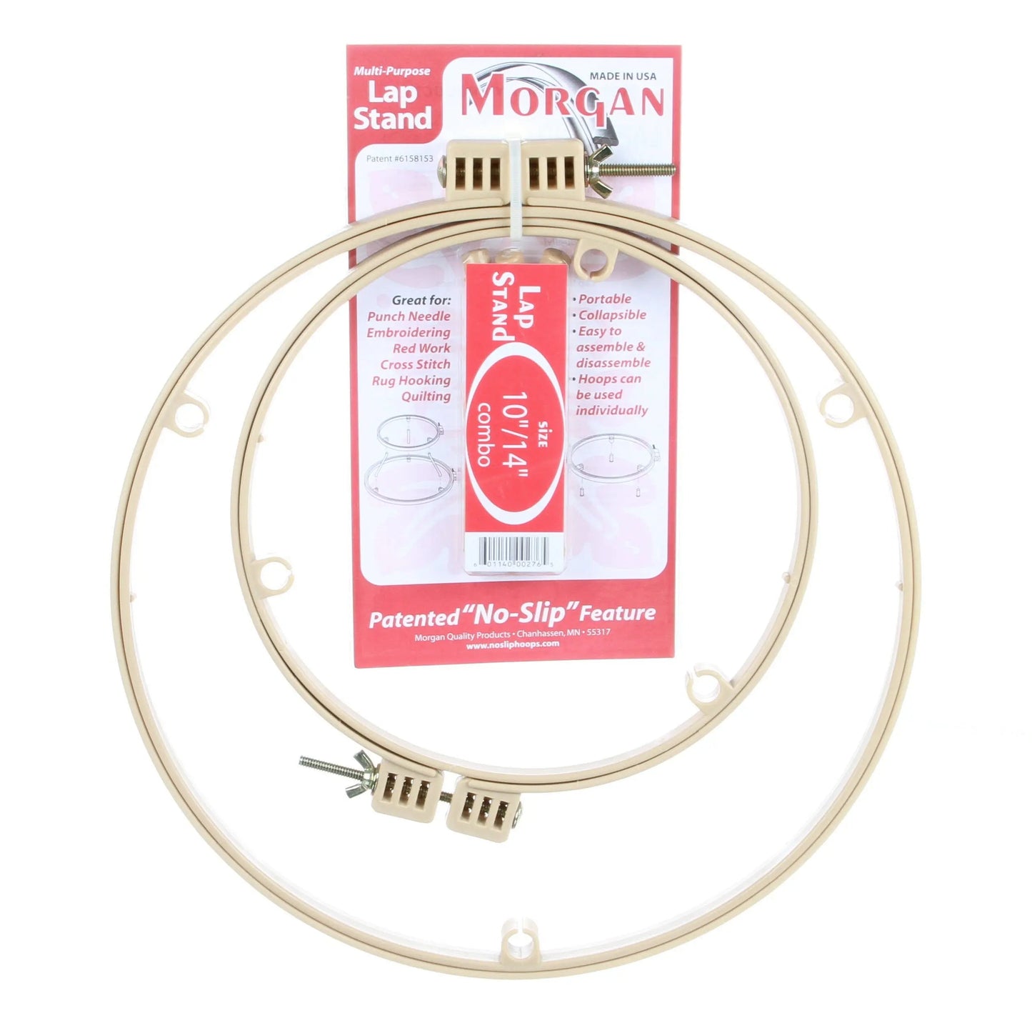 Lap Stand with 10in/14in Hoop Combo