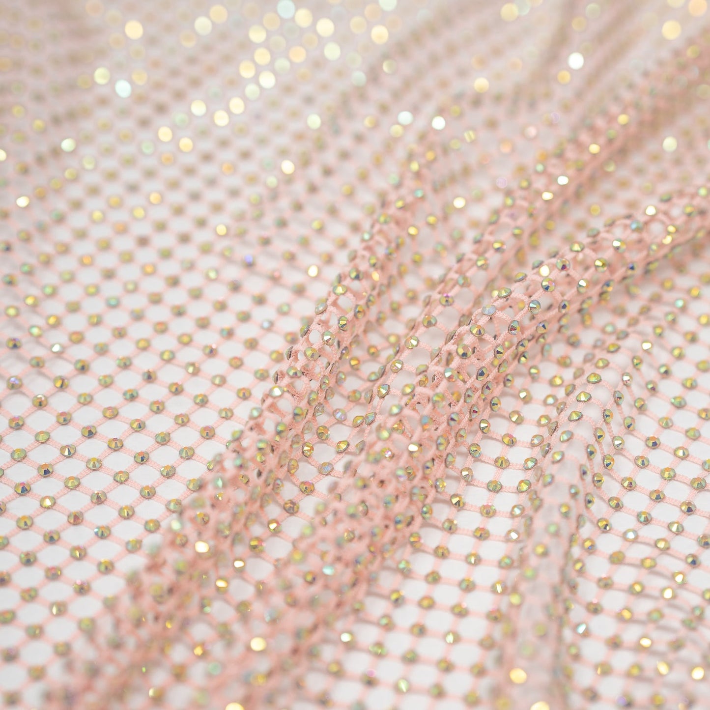 Enigma Diamond Fishnet Fabric | Blue Moon Fabrics