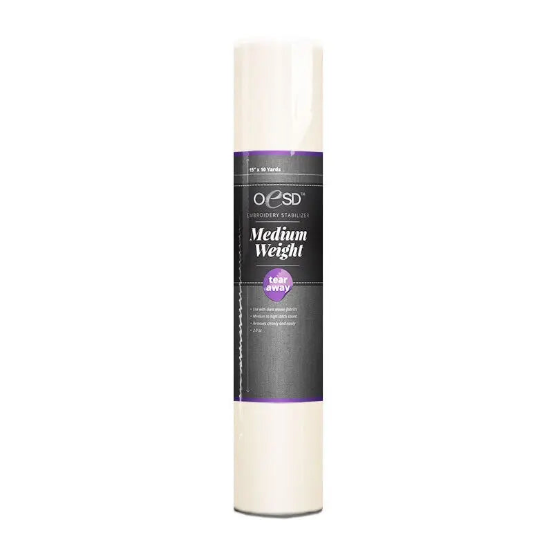 Medium Weight White 10in x 10 yds