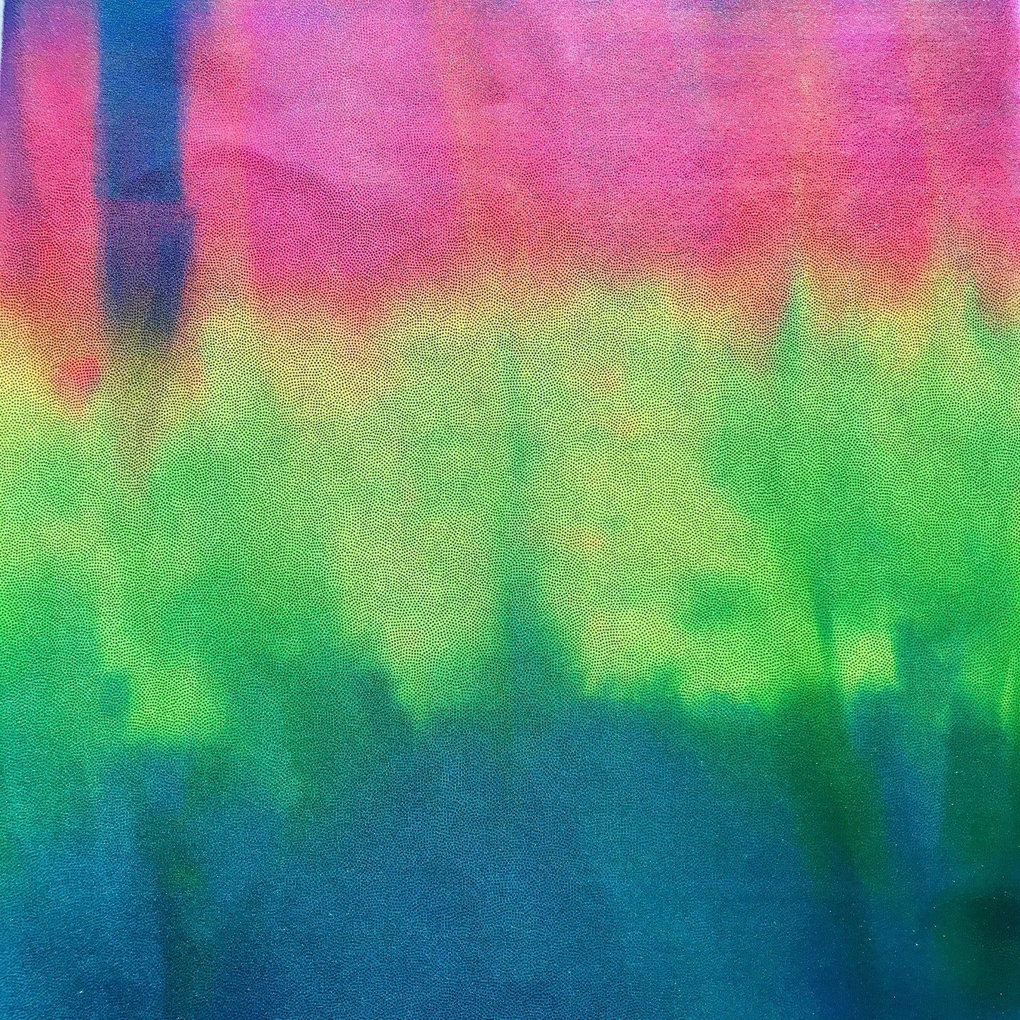 Midnight Blue Tie Dyed Foiled Spandex Fabric | Blue Moon Fabrics