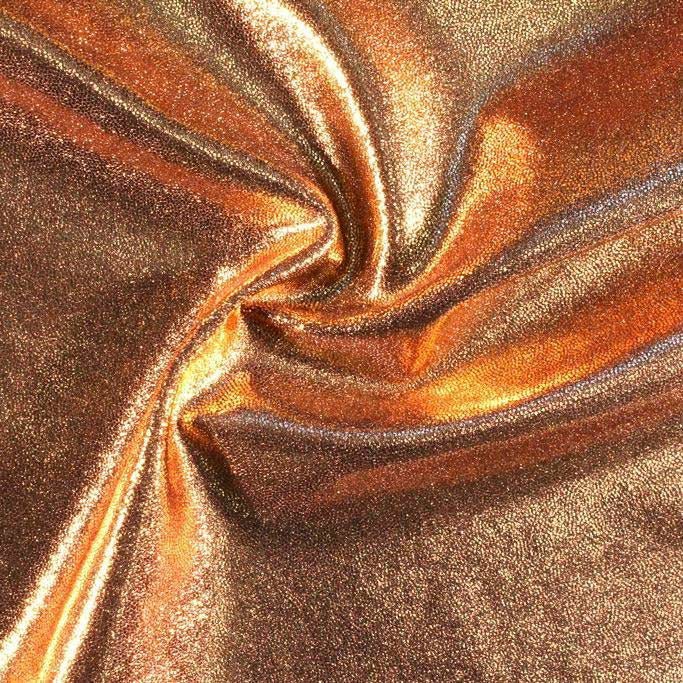 Mystique Foiled Spandex Fabric | Blue Moon Fabrics
