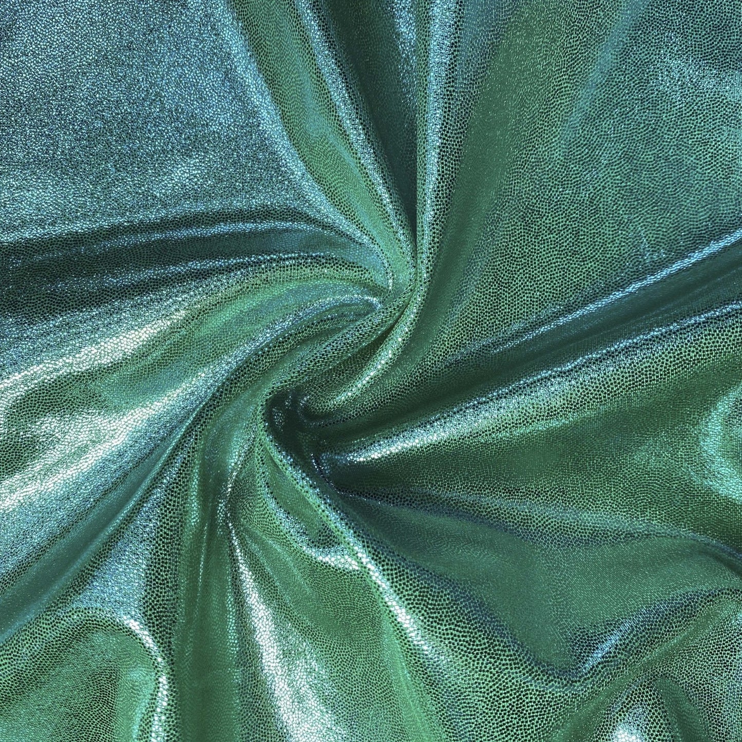 Mystique Foiled Spandex Fabric | Blue Moon Fabrics