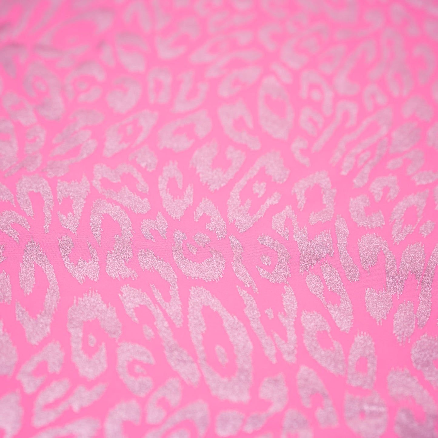Madagascar Foiled Spandex Fabric | Blue Moon Fabrics