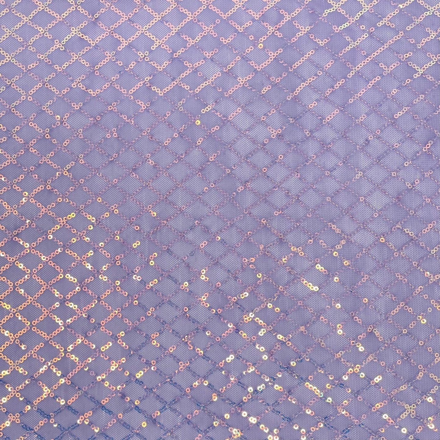 Nina Stretch Mesh Sequin | Blue Moon Fabrics