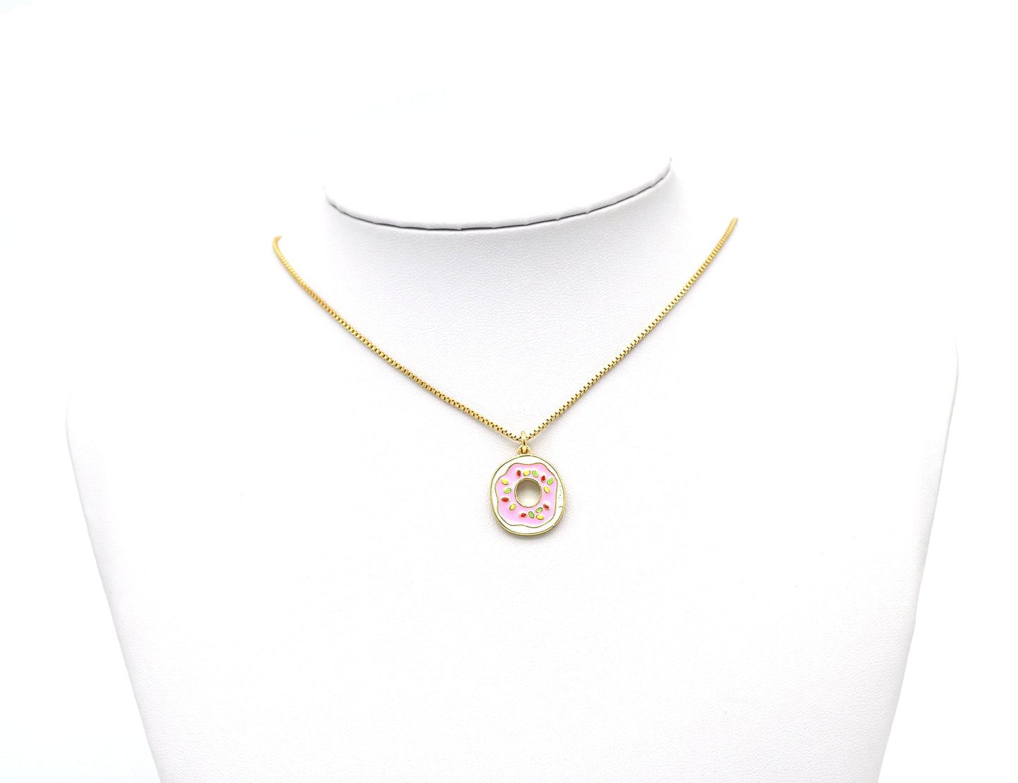 Enamel Donut Charm, Sku#LD187