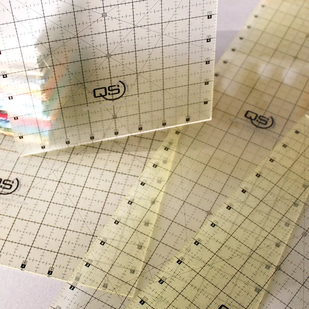 Quilters Select 8.5" x 8.5" Non-Slip Ruler