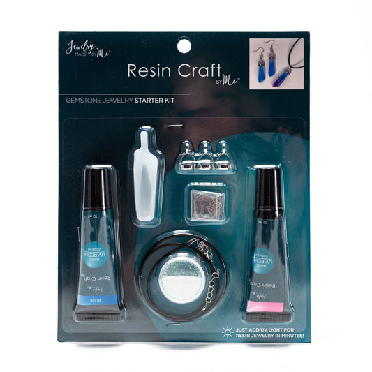 UV Resin Gemstone Jewelry Starter Kit