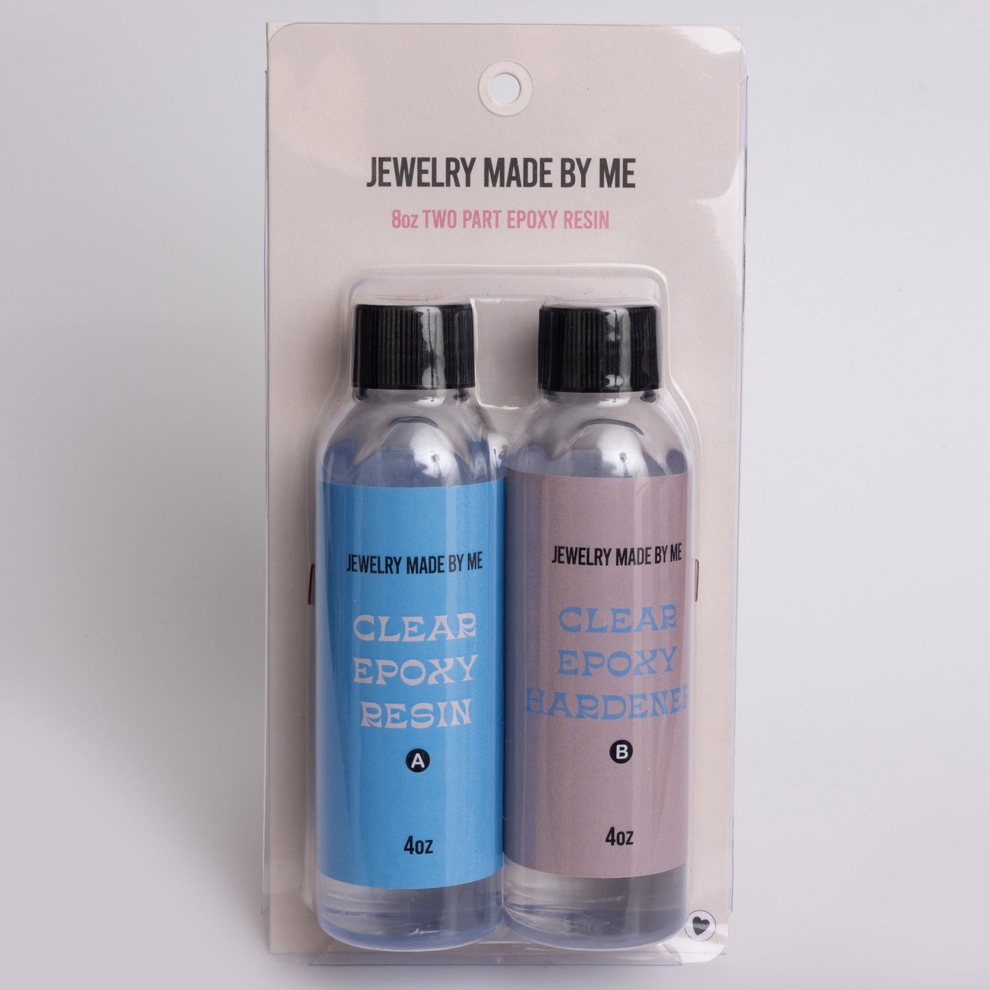 Two Part Clear Epoxy Resin Set of 4oz A and 4oz B