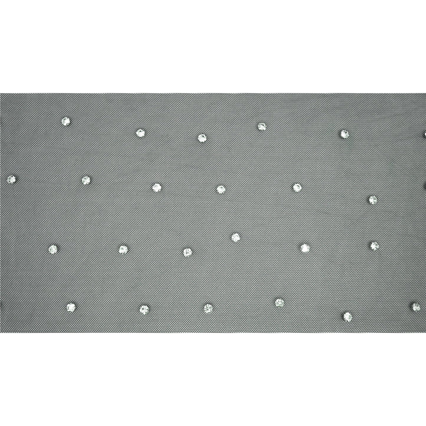 Stellar Rhinestone Stretch Mesh Fabric | Blue Moon Fabrics
