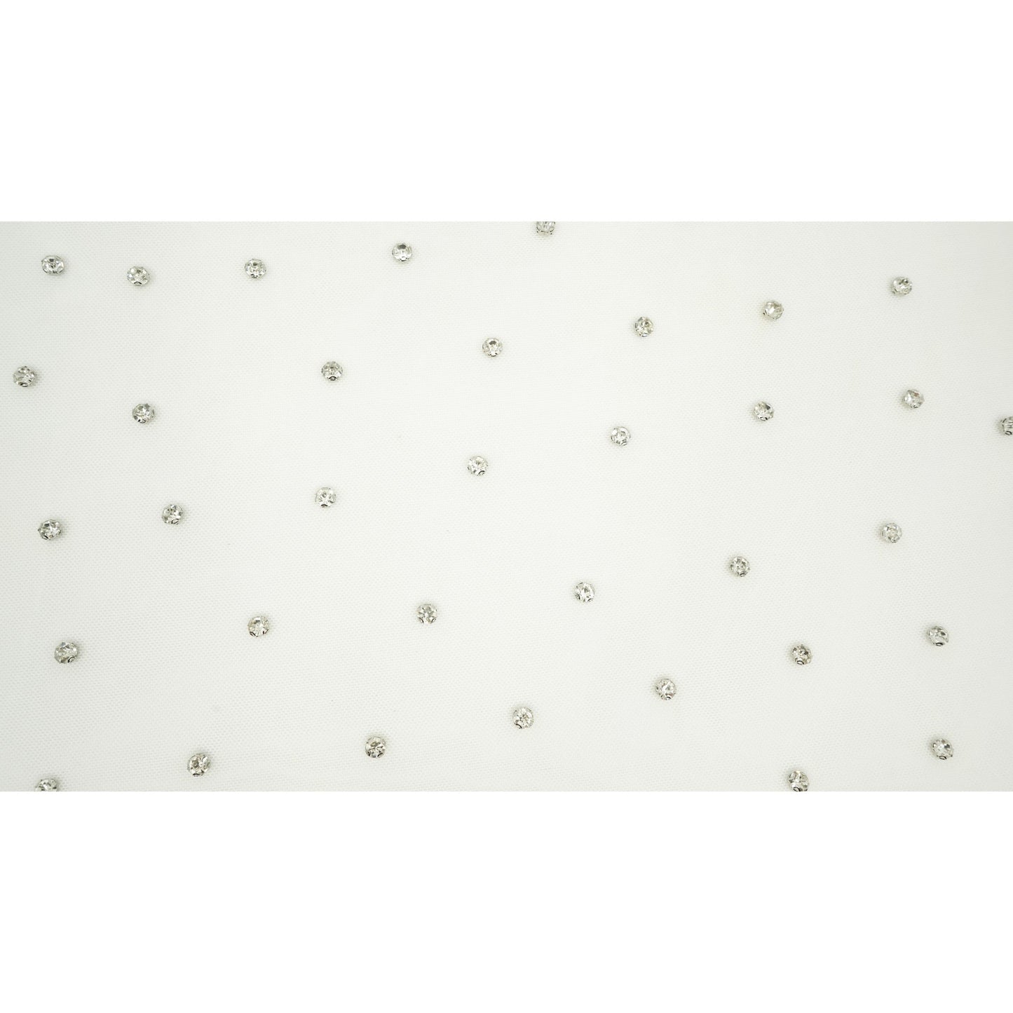 Stellar Rhinestone Stretch Mesh Fabric | Blue Moon Fabrics