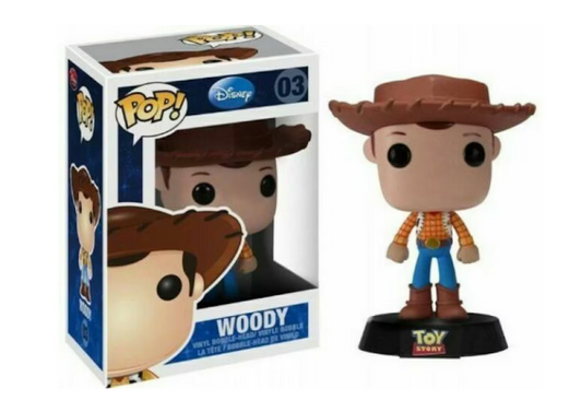 Funko Pop! Disney Toy Story Woody Figure #03 (Vaulted) (Bue Box)